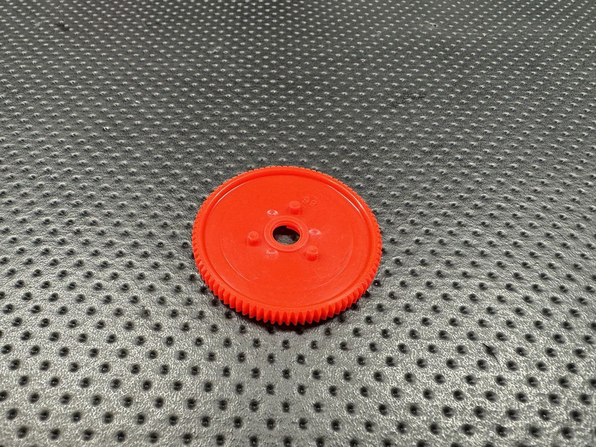 Vintage Team Losi #3906 Hydra Drive 86T 48P Red Spur Gear