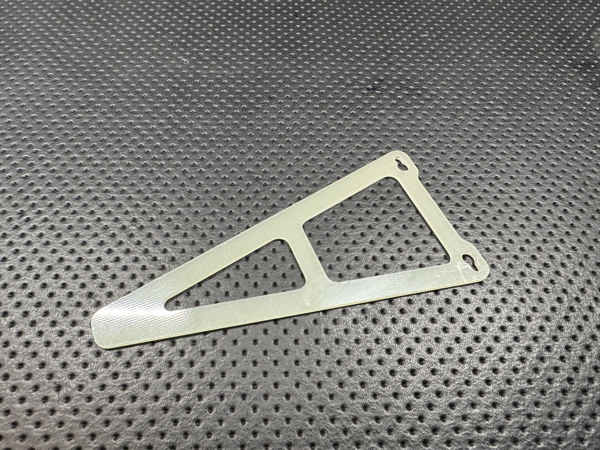 Vintage Team Associated RC10 Worlds Car Battery Brace x2 (1 Bagged HH) photo 2