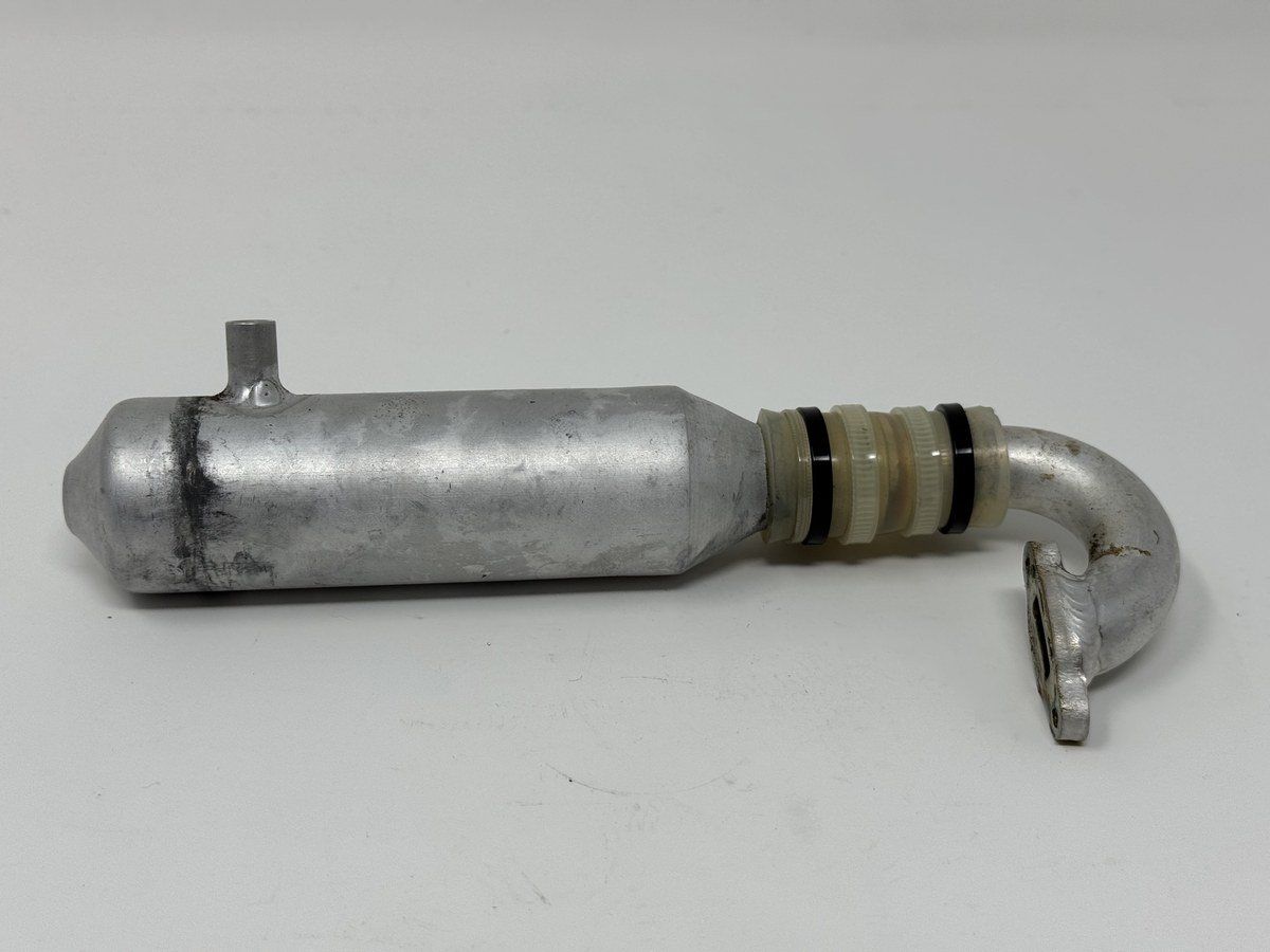 Vintage Team Associated RC10GT Tuned Pipe and Manifold Nitro Exhaust